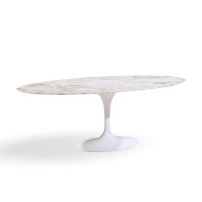 Eero Saarinen Eero Saarinen for Knoll Mid Century Tulip 84 Inch Marble Dining Table