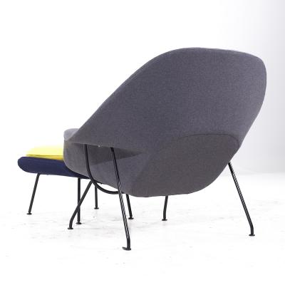 Eero Saarinen Eero Saarinen for Knoll Mid Century Womb Chair with Ottoman