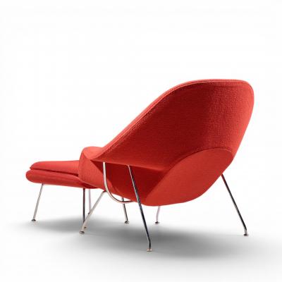 Eero Saarinen Eero Saarinen for Knoll Mid Century Womb Chair with Ottoman
