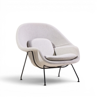 Eero Saarinen Eero Saarinen for Knoll Mid Century Womb Chairs Pair