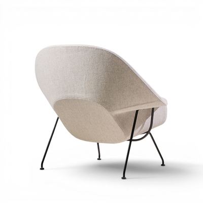 Eero Saarinen Eero Saarinen for Knoll Mid Century Womb Chairs Pair