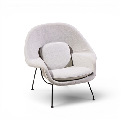 Eero Saarinen Eero Saarinen for Knoll Mid Century Womb Chairs Pair