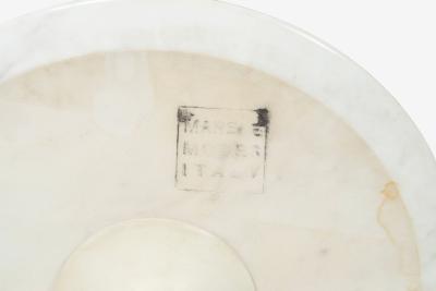 Eero Saarinen Eero Saarinen for Knoll Tulip Side Table c 1960 Early Carrara Marble Top