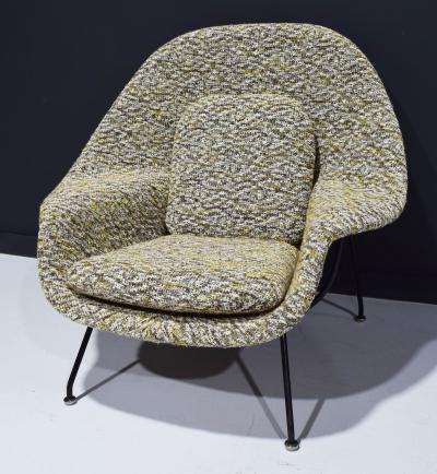 Eero Saarinen Eero Saarinen for Knoll Womb Chair is French Boucle