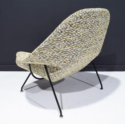Eero Saarinen Eero Saarinen for Knoll Womb Chair is French Boucle