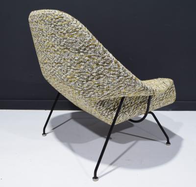Eero Saarinen Eero Saarinen for Knoll Womb Chair is French Boucle