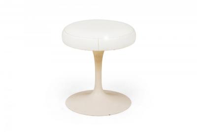 Eero Saarinen Pair of Finnish Eero Saarinen for Knoll International Swivel Tulip Stools