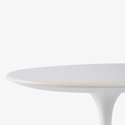 Eero Saarinen Saarinen 20 Tulip Pedestal Table in White Laminate