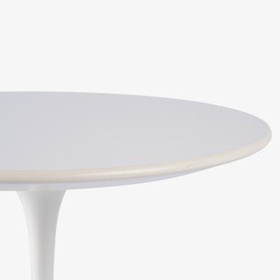 Eero Saarinen Saarinen 20 Tulip Pedestal Table in White Laminate