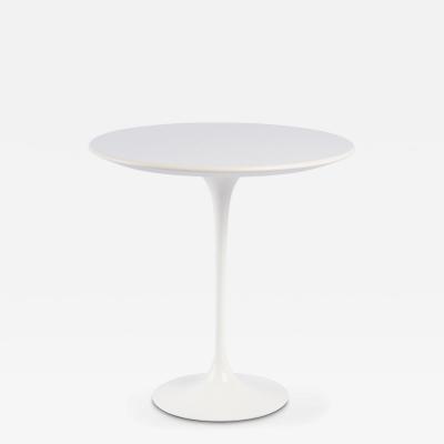 Eero Saarinen Saarinen 20 Tulip Pedestal Table in White Laminate