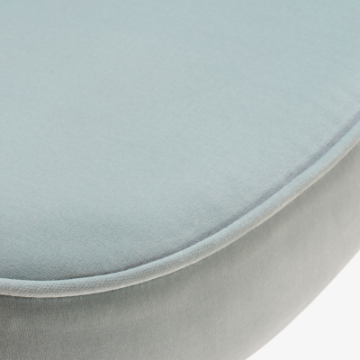 Eero Saarinen Saarinen Executive Arm Chairs in Celadon Velvet 24k Gold Edition