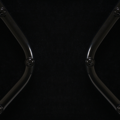 Eero Saarinen Saarinen Executive Armless Chairs Black Edition Set of 6