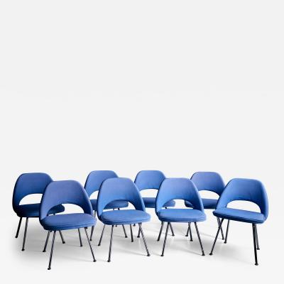 Eero Saarinen Set of 8 Model 72 Dining Chairs by Eero Saarinen for Knoll International