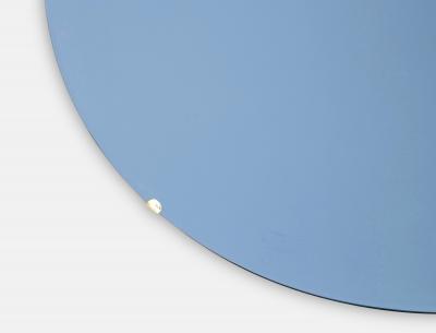 Effetto Vetro Contemporary Sculptural Round Concave Mirror in Bronze by Effetto Vetro