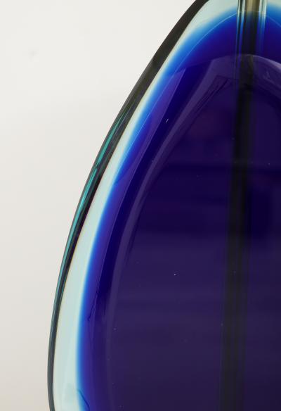 Effetto Vetro Effetto Vetro Contemporary Pair of Table Lamps in Glass and Satin Brass