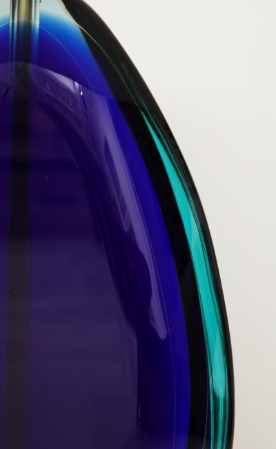 Effetto Vetro Effetto Vetro Contemporary Pair of Table Lamps in Glass and Satin Brass