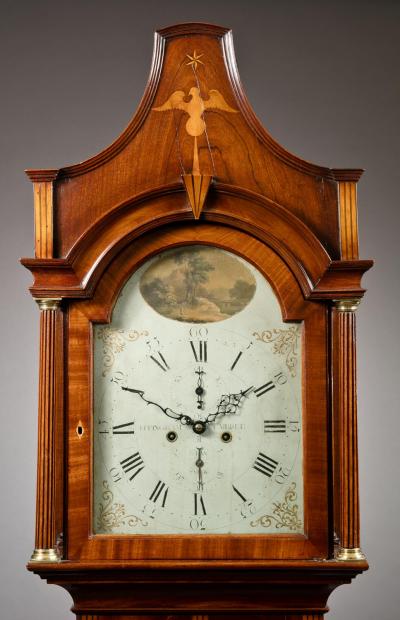 Effingham Embree EFFINGHAM EMBREE FEDERAL TALL CLOCK