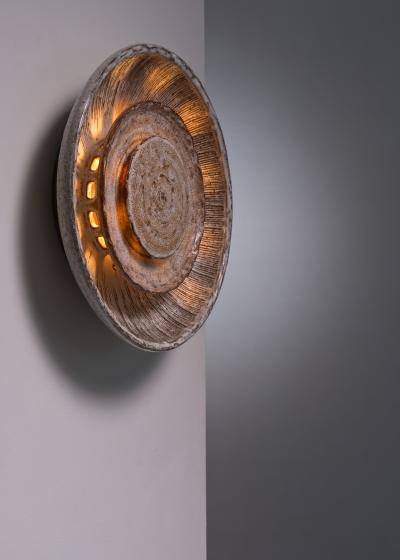 Ege Dagnaes Brown ceramic wall lamp by Dagn s Denmark
