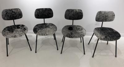 Egon Eiermann Set of Four SE 68 Chairs by Egon Eiermann
