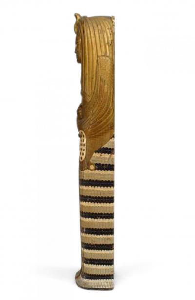 Egyptian Carved Sarcophagus Figure