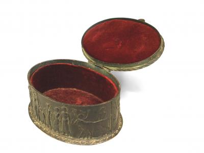 Egyptian Style Bronze Box