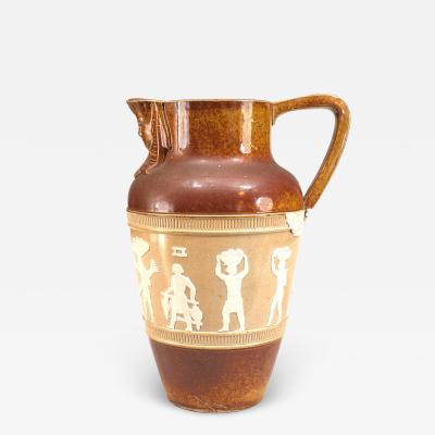 Egyptian Style Brown Pitcher