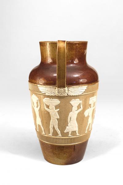 Egyptian Style Brown Pitcher