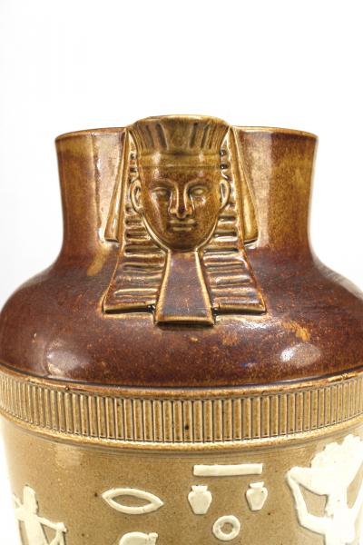 Egyptian Style Brown Pitcher
