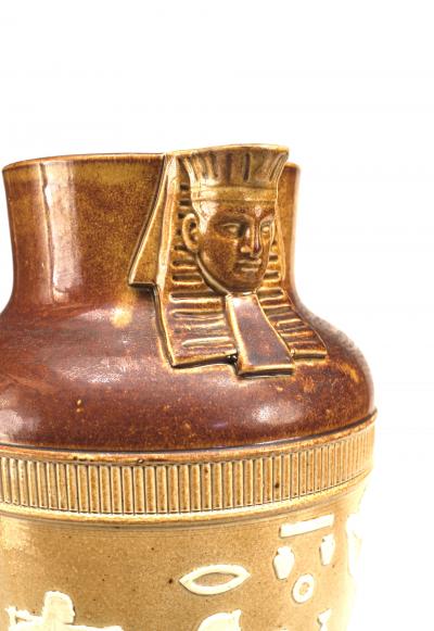 Egyptian Style Brown Pitcher