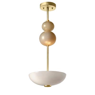 Eidos Glass AURUM Sphere Stack Ceiling Lamp