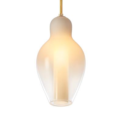 Eidos Glass Cloches Triple Chandelier