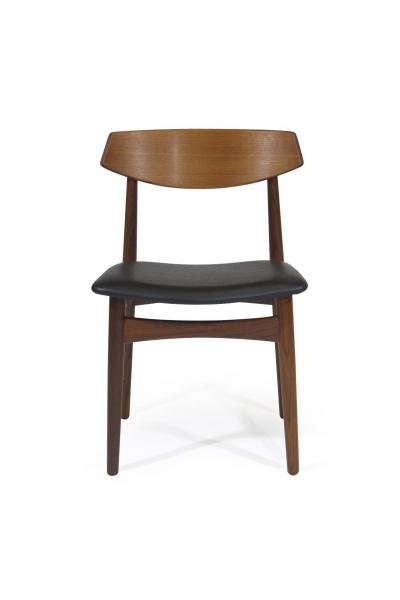 Eight Danish Teak Dining Chairs