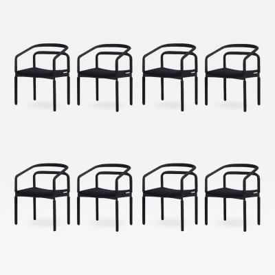 Eight Rubber Chairs for Metropolitan Furniture by Brian Kane 1987