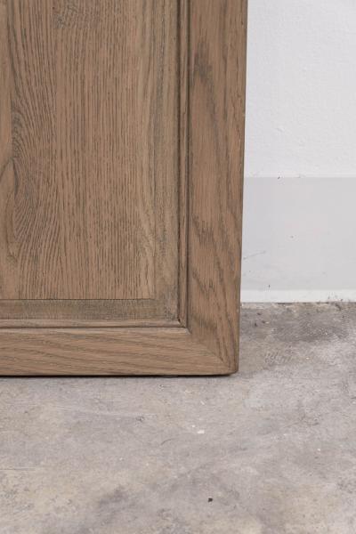 Eight Vintage Glazed Oak Panels