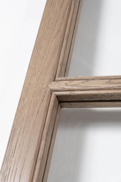 Eight Vintage Glazed Oak Panels