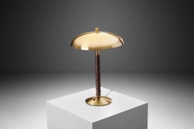 Einar B ckstr m Model 5013 Brass Table Lamp Sweden 1940s