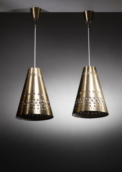 Einar Backstrom Pair of Einar B ckstr m pendants