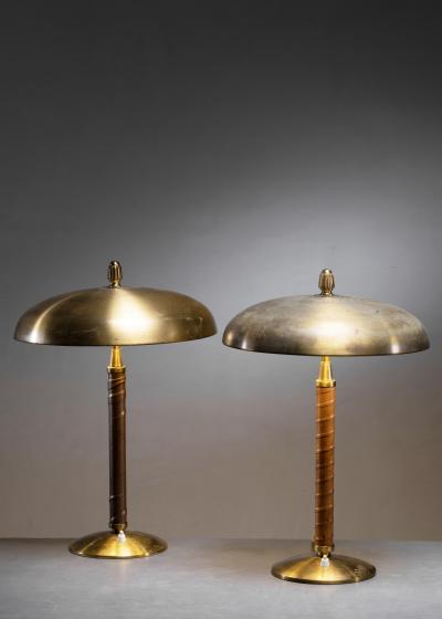 Einar Backstrom Pair of Einar Ba ckstro m table lamps