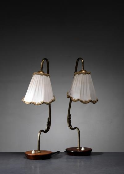 Einar Backstrom Pair of table lamps