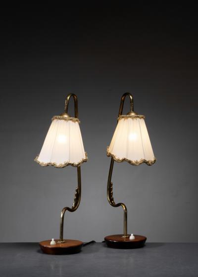 Einar Backstrom Pair of table lamps
