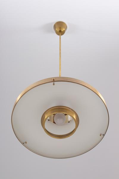Einar Backstrom Swedish Midcentury Pendant by Einar Ba ckstro m