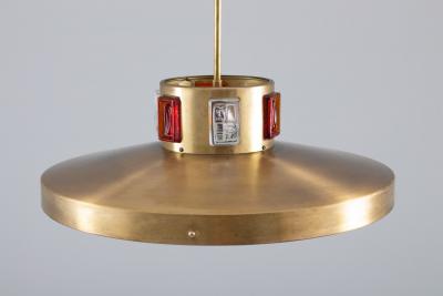 Einar Backstrom Swedish Midcentury Pendant by Einar Ba ckstro m