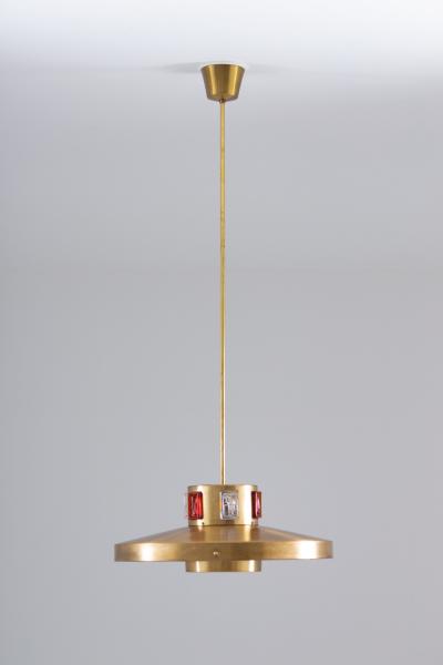 Einar Backstrom Swedish Midcentury Pendant by Einar Ba ckstro m