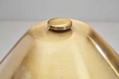 Einar Backstrom Swedish Modern Model 5014 Brass Table Lamp by Einar B ckstr m Sweden 1940s