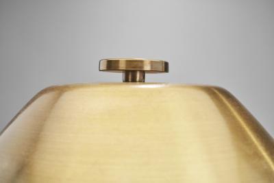 Einar Backstrom Swedish Modern Model 5014 Brass Table Lamp by Einar B ckstr m Sweden 1940s
