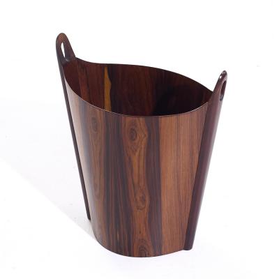 Einar Barnes Einar Barnes for P S Heggen Mid Century Norwegian Rosewood Paper Bin