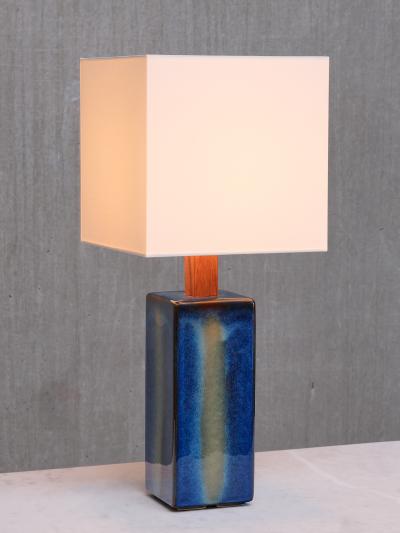 Einar Johansen Einar Johansen Glazed Ceramic Table Lamp Model 1071 1 S holm Denmark 1960s