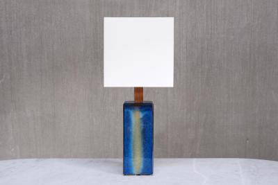 Einar Johansen Einar Johansen Glazed Ceramic Table Lamp Model 1071 1 S holm Denmark 1960s