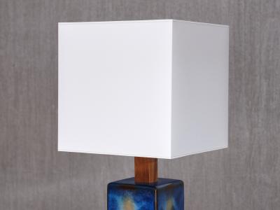 Einar Johansen Einar Johansen Glazed Ceramic Table Lamp Model 1071 1 S holm Denmark 1960s