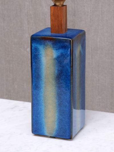 Einar Johansen Einar Johansen Glazed Ceramic Table Lamp Model 1071 1 S holm Denmark 1960s